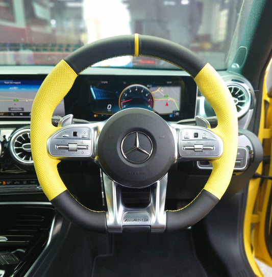 Mercedes-Benz AMG 2018+ Steering Wheel Restyle | WHIPWRKZ CREATE