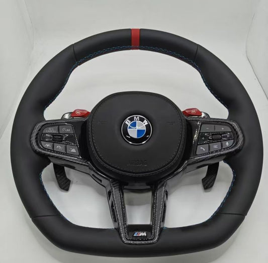 Volant Bmw M en fibre de carbone