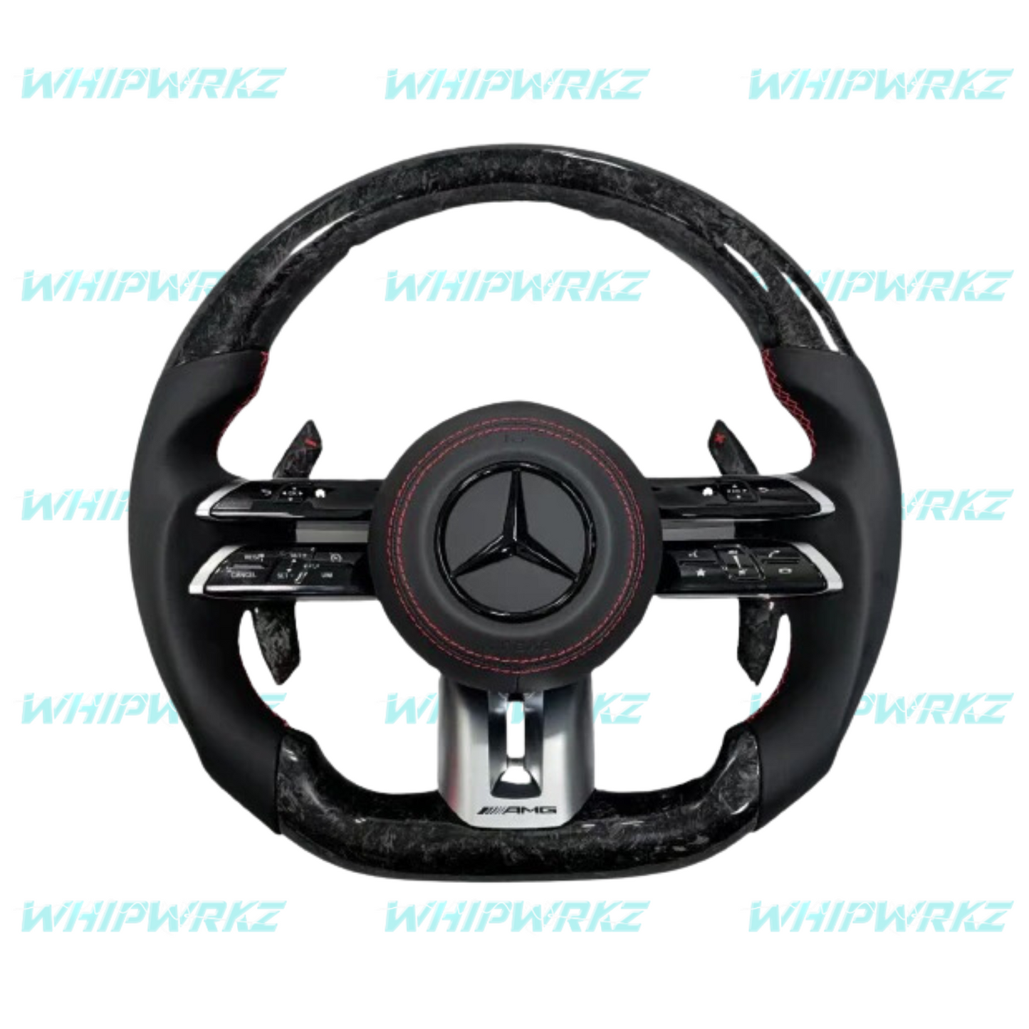 Mercedes-Benz 2022+ Forged Carbon Paddle Shifters (Bold)